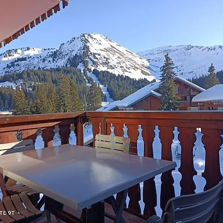 Studio Au Pied Des Pistes Avec Vue Sur La Montagne Mieussy Exterior foto