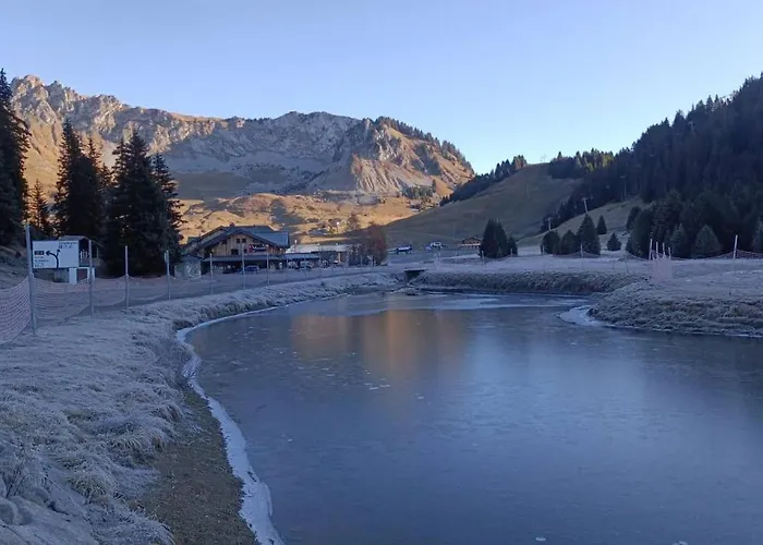 Studio Au Pied Des Pistes Avec Vue Sur La Montagne